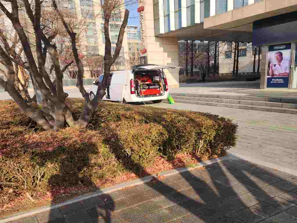 이천 상가 건물 고압세척 출동